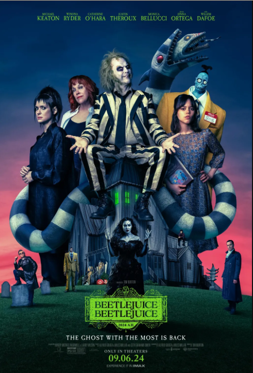 Beetlejuice Beetlejuice movie poster 
