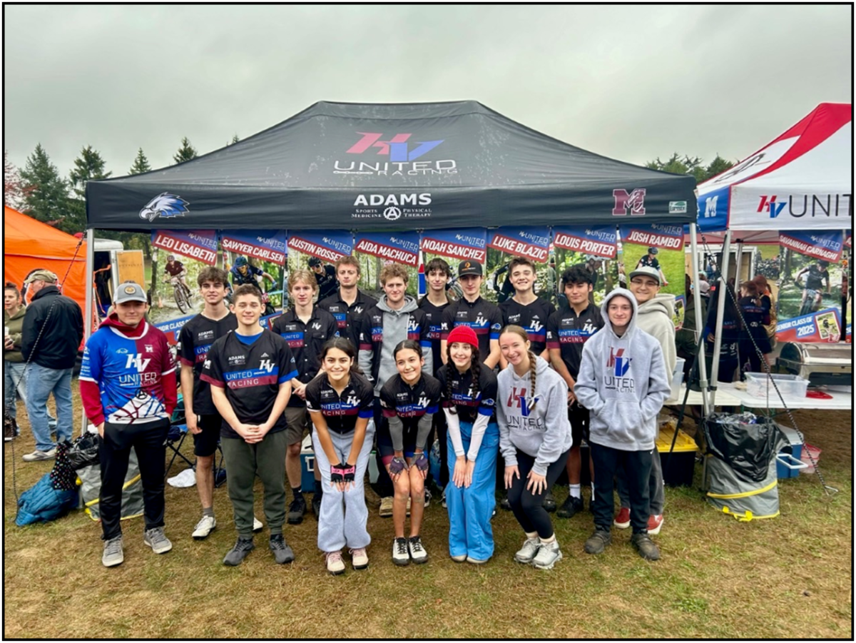 Teammates: Savannah Carnaghi, Cate Wittman, Sophia Machuca, Aida Machuca, Diesel Machuca, Tommy Park, Sawyer Carlsen, Evan Lutenbaucher, Luke Blazic, Leo Lizabeth, Aidan McCormick, Carson Kowalski, Josh Rambo, Austin Rossetti, Noah Sanchez, and Louis Porter all posing for a picture.  